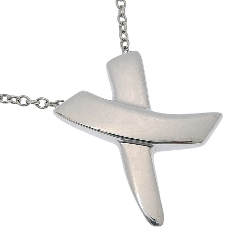 Tiffany & Co. Paloma Picasso Graffiti X Pendant Silver